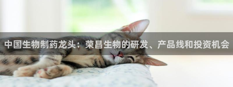 九游老哥俱乐部登录：中国生物制药龙头：荣昌生物的研发、产品线和投资机会
