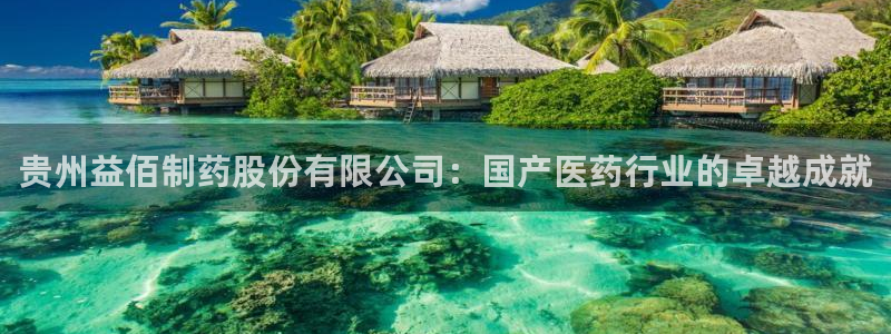 九游会老哥俱乐部：贵州益佰制药股份有限公司：国产医药行业的卓越成就