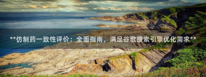 九游会老哥俱乐部官方网站：**仿制药一致性评价：全面指南，满足谷歌搜索引擎优化需求**