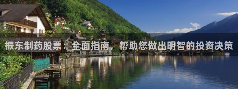 九游会老哥俱乐部官网首页：振东制药股票：全面指南，帮助您做出明智的投资决策