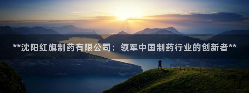 老哥吧九游会：**沈阳红旗制药有限公司：领军中国制药行业的创新者**