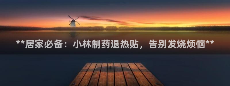 老哥俱乐部是干什么的：**居家必备：小林制药退热贴，告别发烧烦恼**
