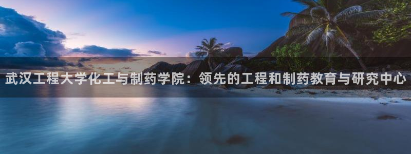 九游会老哥必备的交流社区九：武汉工程大学化工与制药学院：领先的工程和制药教育与研究中心
