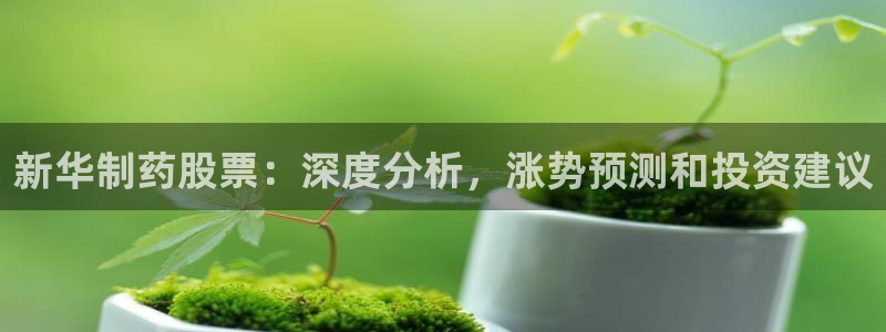 老哥吧九游会下架吗：新华制药股票：深度分析，涨势预测和投资建议